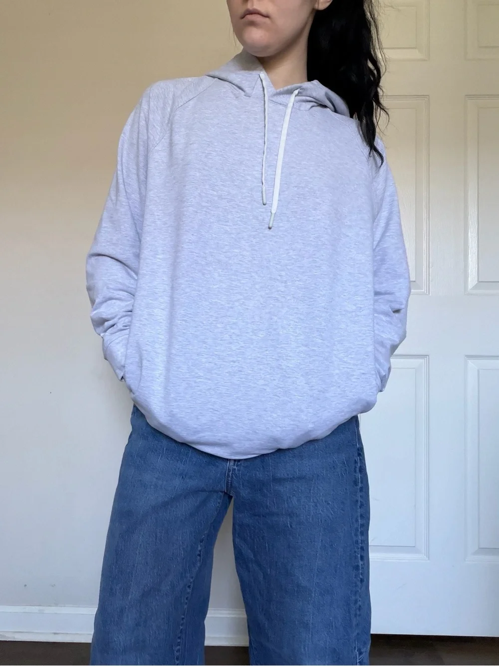 lululemon athletica Light Gray Hoodie large